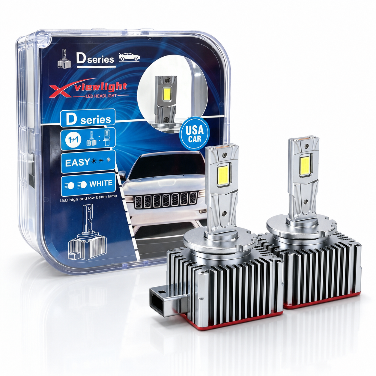 D Series automotive LED headlight bulb